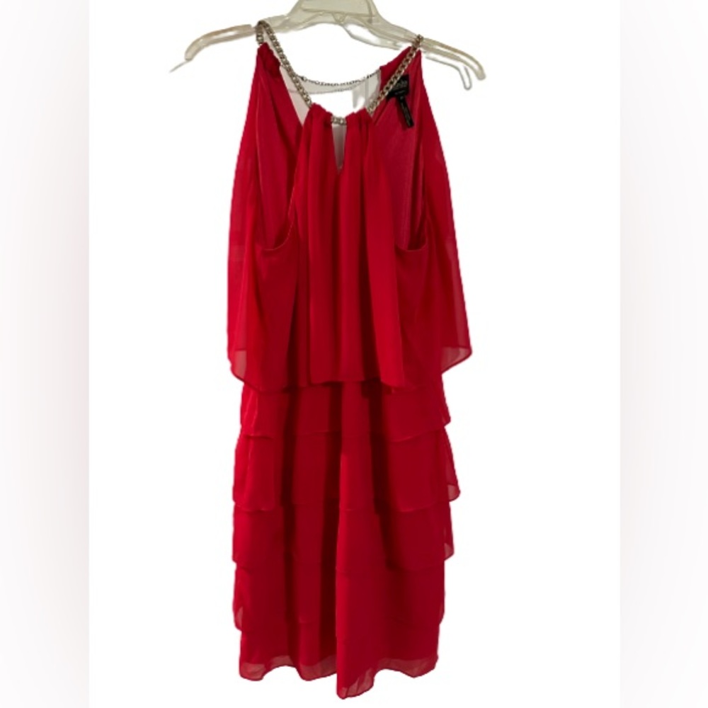 Laundry by Shelli Segal Red Cocktail Dress, Size 14